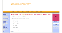 Desktop Screenshot of ceccartimis.ro